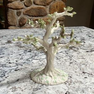 Lenox Mini Holiday Ornament Tree Porcelain Figurine 12.25 Inch. circa 2005.